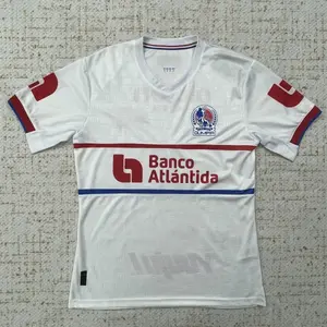 25 26 New Honduras Olimpia Away Home White short-sleeved football jerseys