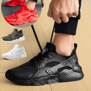 2025 Men/Women Leather Walking Shoes Casual Athletic Running Sneaker Walking Non-Slip Trainer Training Runner Closed Footwear Boy Comfort Black Retro Thick-Sole Casual SneakersMother gift