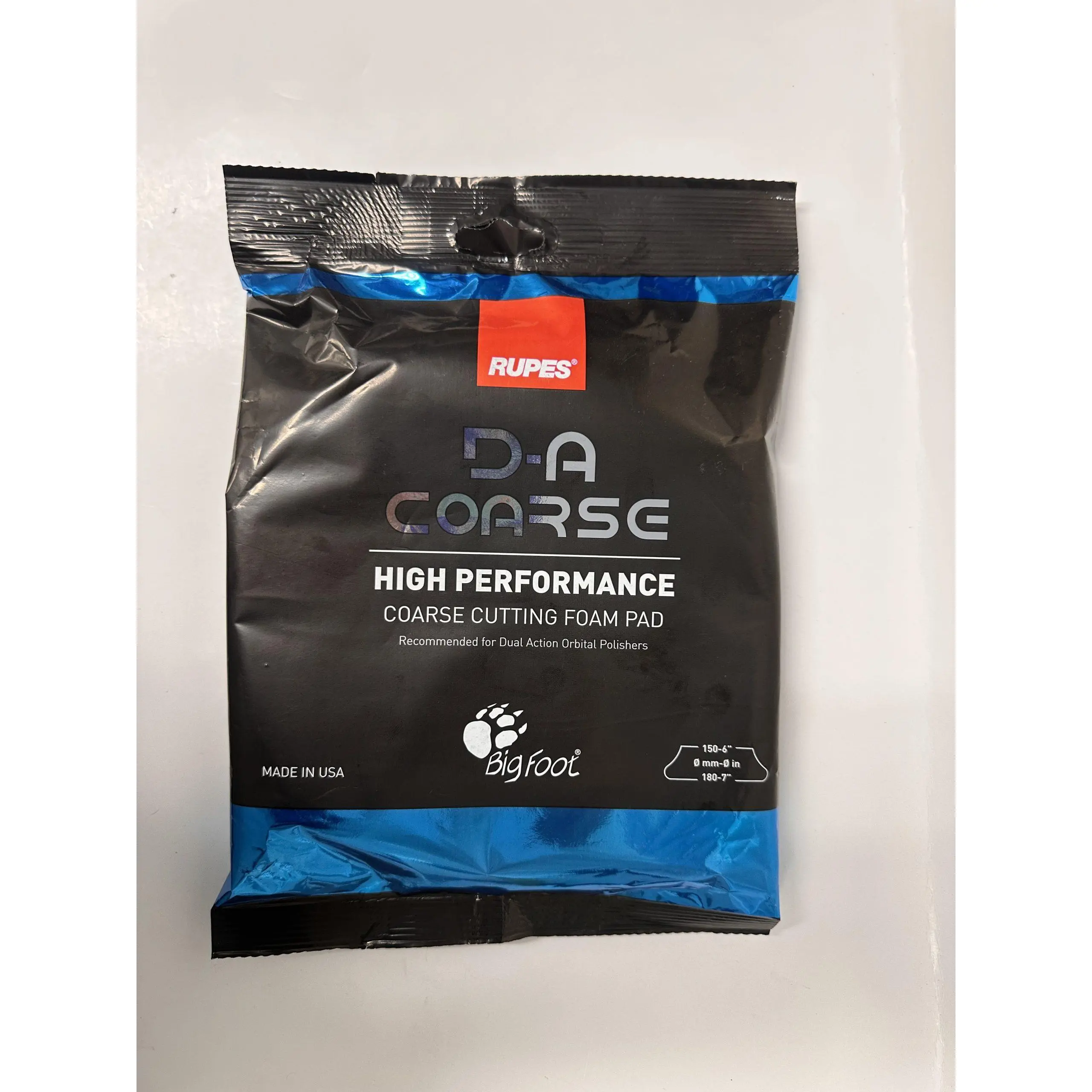RUPES DA BLUE COARSE CUTTING PAD 6"