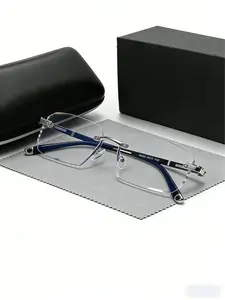 All-Day Computer & TV Reading Glasses for Presbyopia(Not for Nearsightedness): HD Blue Light Blocking Lenses with Flexible Hinge for Maximum Comfort
