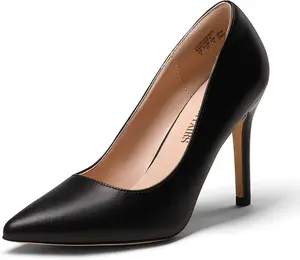 Dream Pairs Women's Wide Width Stiletto Pointed Toe Pumps for Glamorous Appeal