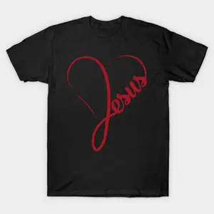 [100% Cotton] Walking With Jesus Minimalist Design T-Shirt - Modern Christian Wear Golf Gift T-Shirt For Men And Women
