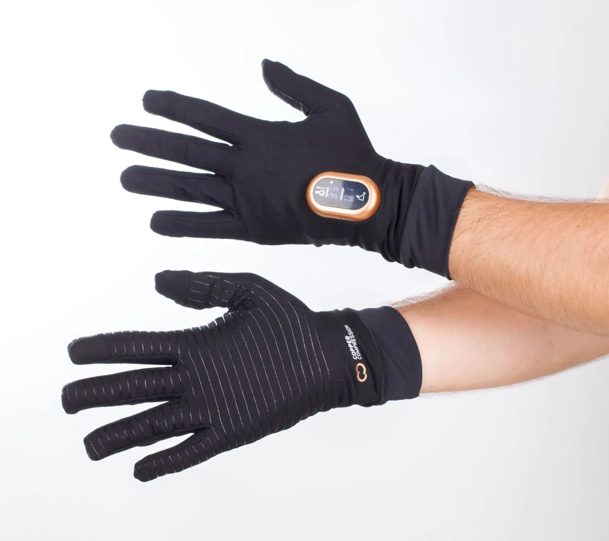 CopperVibe Rechargeable Vibration & Heat Therapy Gloves 2.0