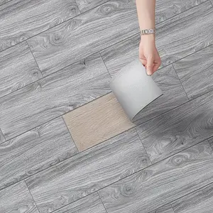 Wood Grain Self-Adhesive Floor Tiles, 15cm X 45cm, Vintage Home Decor, Easy Install, Durable, Easy Clean, for Living Room, Bedroom, Kitchen, Office