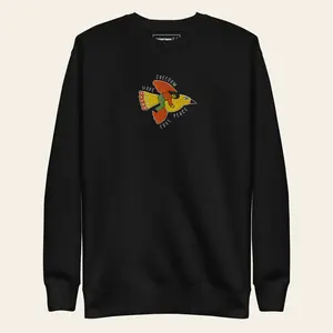 Gaza Bird Embroidered Sweatshirt