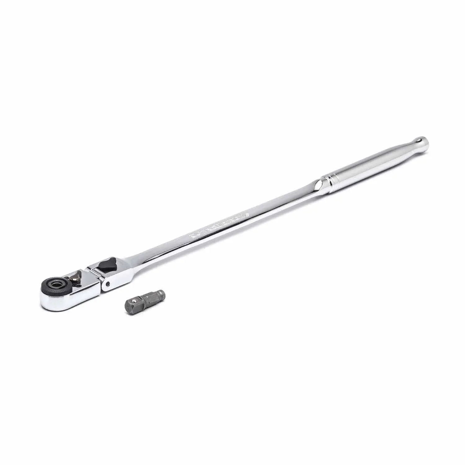 Gearwrench 81030 1/4" Drive 72-Tooth Quick Release Locking Flex Slim Head Ratchet 12"