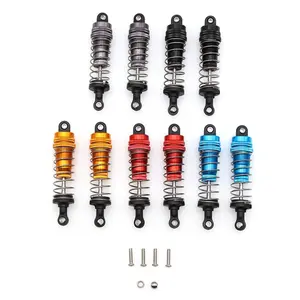 Metal Shock Absorber, Adjustable Length 80mm Shock Absorber, RC Car Accessories for WLtoys 144001 1/14 RC Car