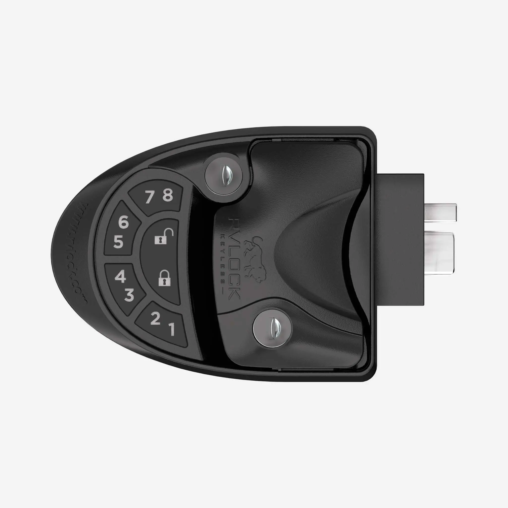 RVLock V4.0 Keyless Travel Trailer and Fifth Wheel Handle - Left Hand Doors