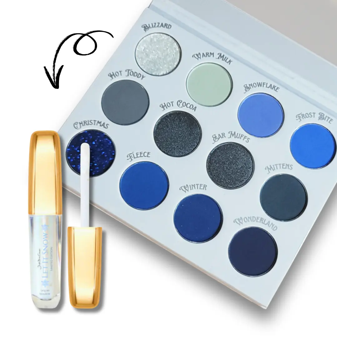 Winter Limited Edition Let It Snow Palette & Liquid Eyeshadow Bundle