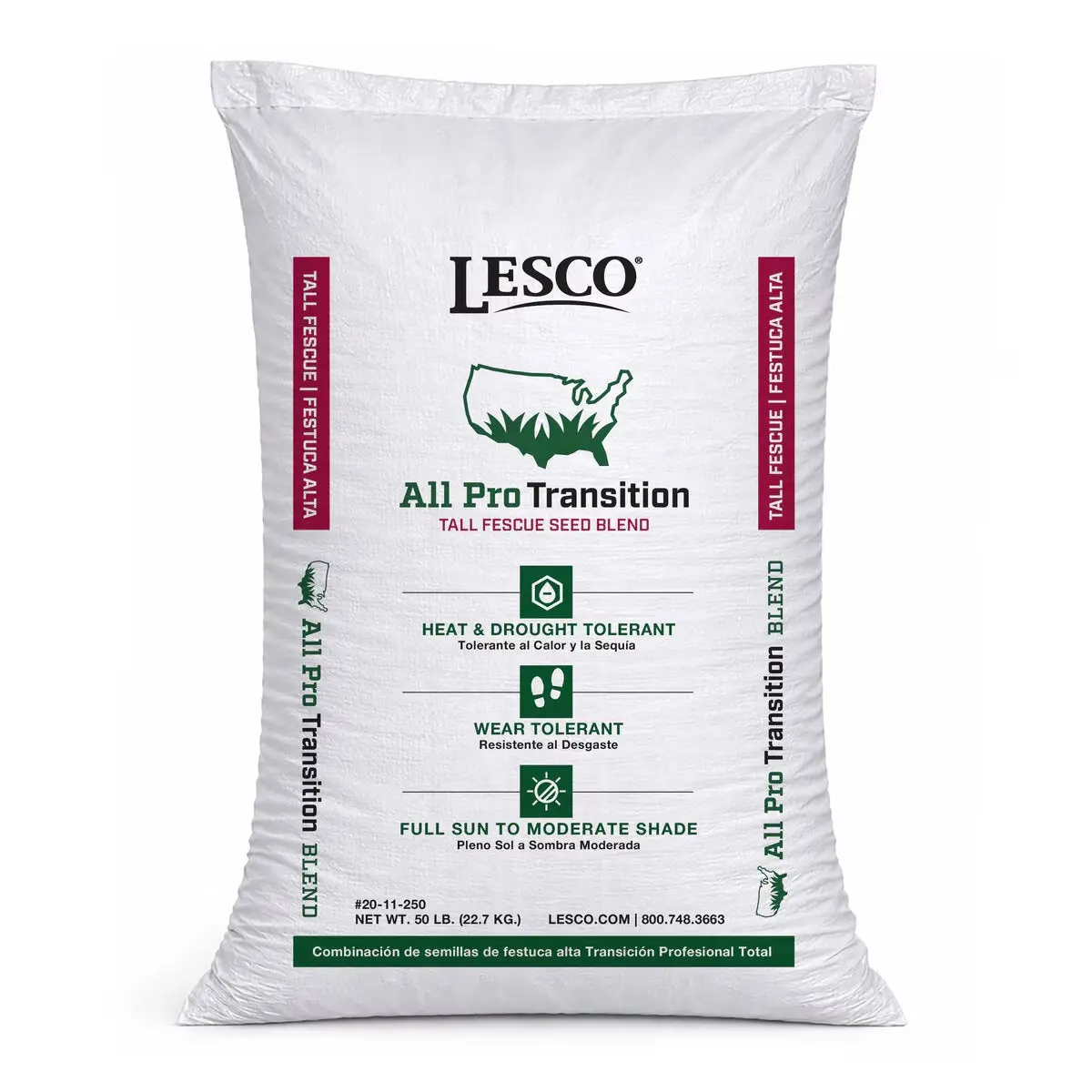 Lesco All Pro Transition Tall Fescue Grass Seed