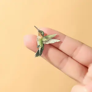 Elegant Pinback Accessory, Zinc Alloy & Silicone Material, Multiple Colors Available, Ideal for Clothing Bags Decorations