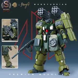 1/144 Zaku Ii Heavy Armed Model Kit, High Mobility Tactical Robot Figure, Multiple Weapon Accessories, Adult Collectible Hard Core Gundam