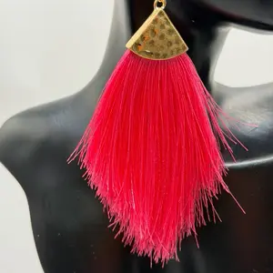 Aquaria Passion Fringe Earrings
