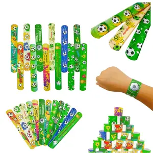 Fun Cartoon Theme Bracelets Set, Gift Ready, 12/24/36 Pieces, Perfect for Football Parties, Sports Events, Carnival Memorabilia, Sports Awards, Birthday Gifts