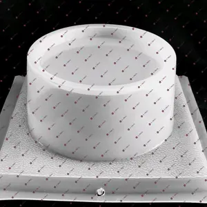 Flower pot, coffee mug, multipurpose chocolate, pudding,jello, geltine plastic mold