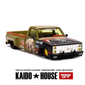 Kaido House x Mini GT x Mizu Diecast 1:64 Chevrolet Silverado “Sumatran Rhino”