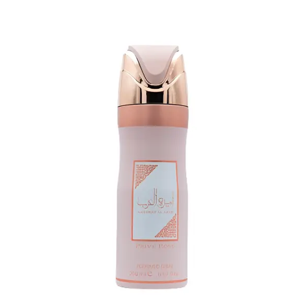 Lattafa Ameerat Al Arab Prive Rose For Unisex 6.7 Oz  Deodrant Spray