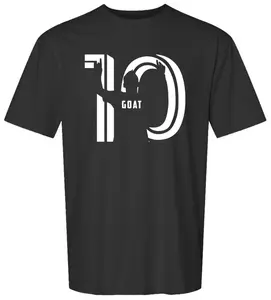 Soccer GOAT Inter Miami #10 Football Celebration Leo Messi Soccer Legend Adults Unisex T-Shirt