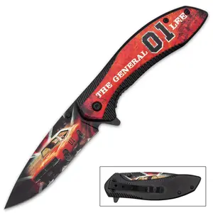 General Lee Pocket Knife