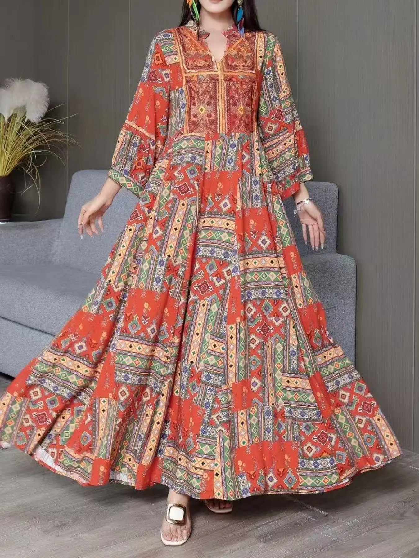 chinese dress ladies Batool Black Chiffon Modest Long Maxi Dress | Modest Muslim Dresses