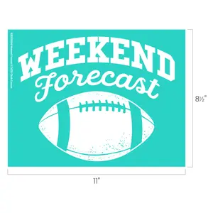 Chalk Couture Weekend Forecast Stencil, DIY Craft