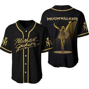Full Print MJ Baseball Jersey