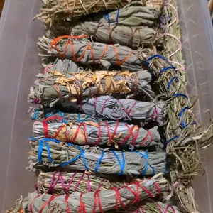 Homemade Random garden Smudge bundles 3x