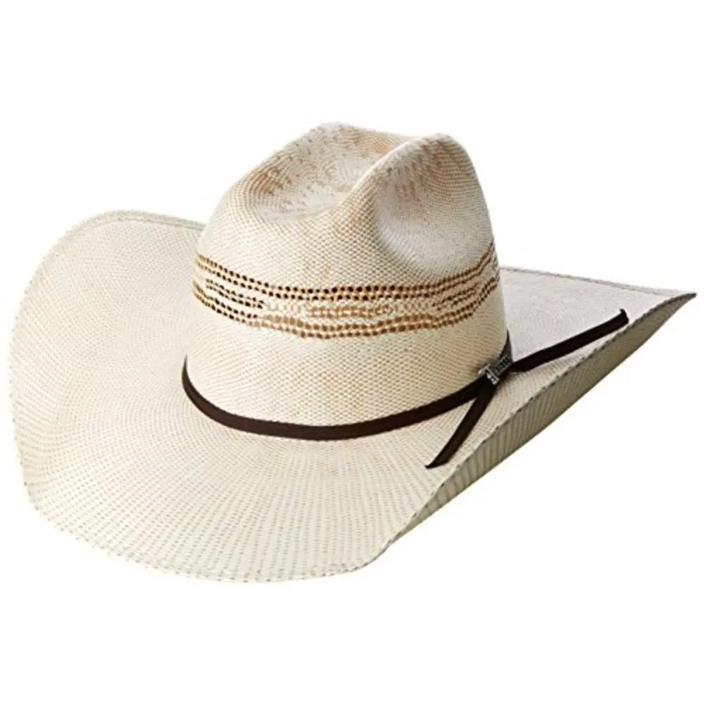 Twister Bangora Tan Straw Cowboy Hat