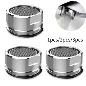 Brass Water Saving Faucet Tap Aerator Replaceable Filter Mixed Nozzle M24 24mm Thread Bathroom Faucet Bubbler Bathroom Parts