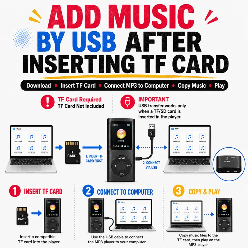 Compact Portable MP3 Player