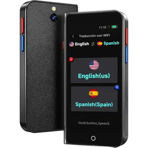 Language Translator Device No Wifi Needed, High-end Upgraded Ai Translator, Offline Real-Time Voice Spainish Translation, Support 150 Languages, Recording&Photo  Translation Device for Business