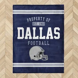 Trending Dallas Football Vintage Style Personalized Blanket,Dallas Football Blanket,Cowboy Blanket,Dallas Blanket,Dallas Fans Gift  Halloween Christmas gifts280gsm - Popular Choice
