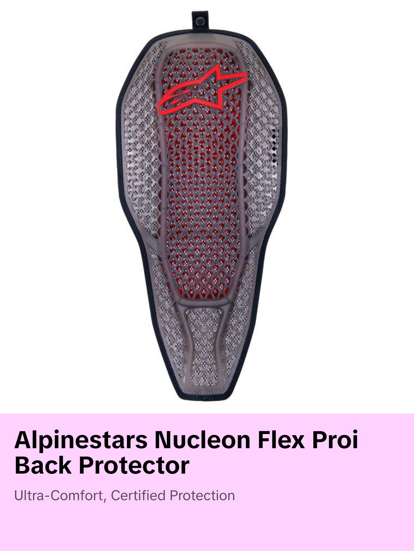 Alpinestars Nucleon Flex Proi Full Back Protector Insert