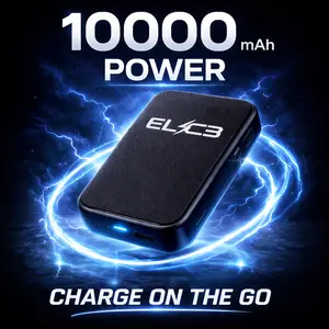 ELC3 Magnetic Wireless Power Bank 10000mAh – Portable Charger for iPhone & Android