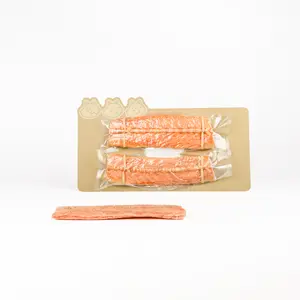 Freeze-dried Salmon Strips Pet Treats, High Protein, Omega-3 Rich, Skin & Coat Health, No Salt No Additives, For Dogs & Cats