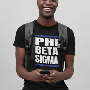 Phi Beta Sigma T-shirt. Phi Beta Sigma 1914 Apparel. Sigmas, Men of Sigma, Go Mab.