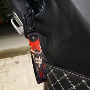 Japanese Samurai Keychain, Jdm Style Car Accessory, Jdm Aesthetic, Warrior Spirit Design, Unique Automotive Decoration, Perfect Gift for Car Enthusiasts
