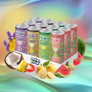 Melting Forest Functional Mushroom D-Stress Variety Pack 12 Cans Reishi & Lion’s Mane Relaxation Focus Calm Balance Zero Sugar Vegan Gluten-Free Magnesium Rhodiola L-Theanine