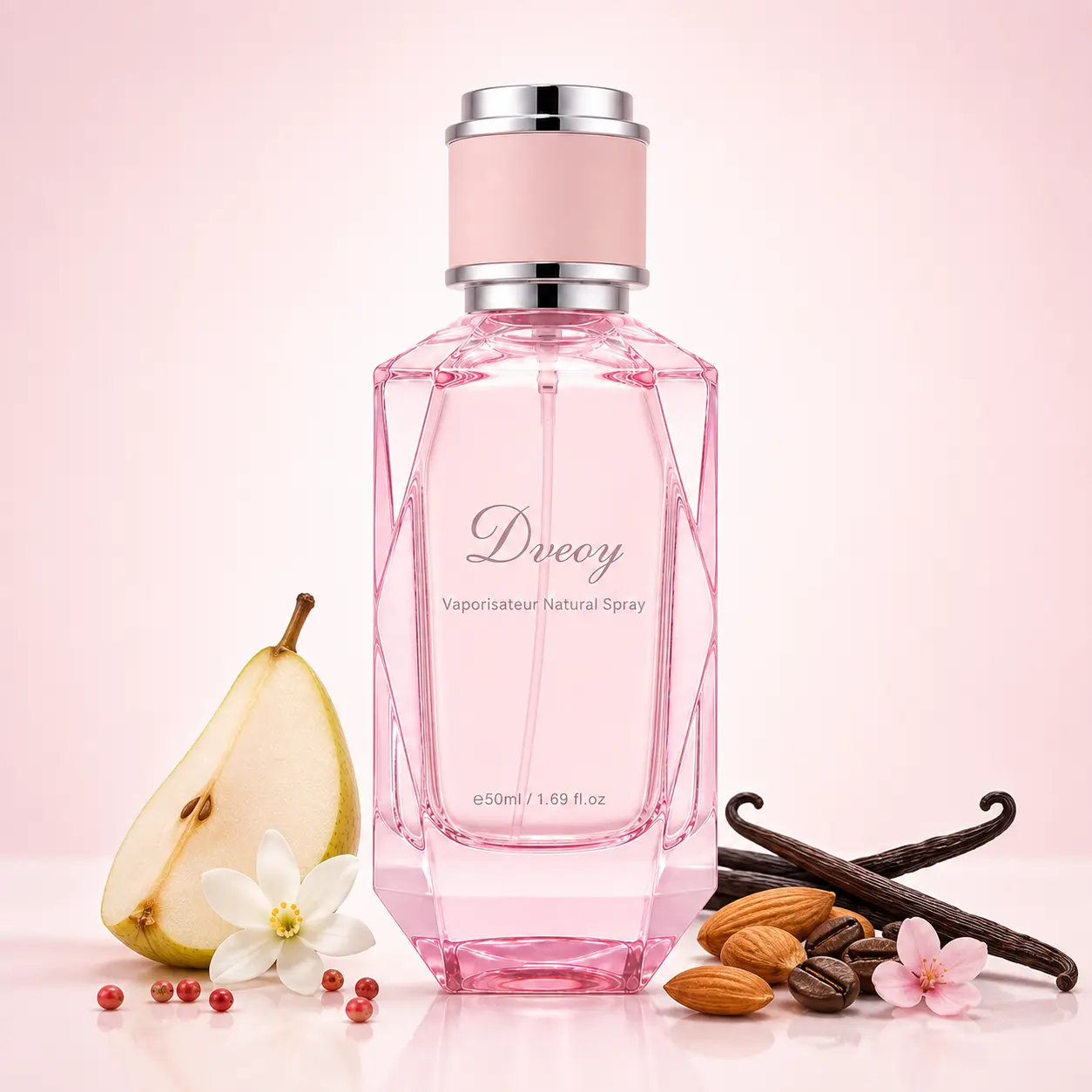 Dveoy “Twilight Approaches” perfume, 50 ml—a high-end oriental fragrance with a long-lasting scent featuring romantic, sweet jasmine and vanilla notes, suitable for various occasions and holiday surprises, an ideal choice for female friends.
