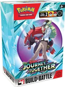 Pokemon Scarlet & Violet Journey Together Build and Battle Box - 4 Booster Packs and Deck/Promo Cards