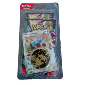 Ascended Heroes Larry's Komala 2-Pack Blister, Official TCG Authentic Collectible Trading Cards, English Play Booster Packs