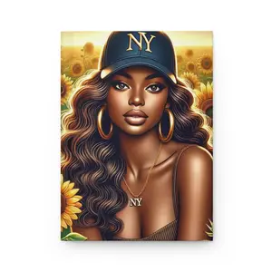 Custom Journal New Yorker with Golden Beauty