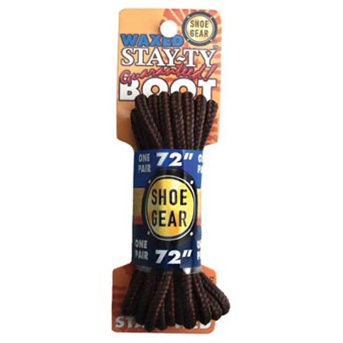 212 MAIN 72 in Rat Snake Design Waxed Boot Laces, Water-Resistant and Extra Durable for a Secure All-Day Hold, Sport, Wax Finish