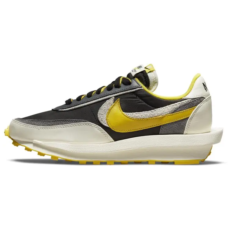 Nike X Sacai Undercover LDWaffle Bright Citron' Trendy Low Top Sneakers Unisex DJ4877-001