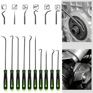10-Piece Precision Car Oil Seal Screwdriver Set, Durable Hook Kit, Oil Seal Ring Removal Tool, Manual Oil Seal Hook Tool Set