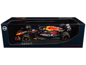 Red Bull Racing RB19 #1 "Oracle" Winner F1 "Abu Dhabi GP" (2023) w/Driver Limited Edition 1/18 Scale Diecast Model Car by Minichamps