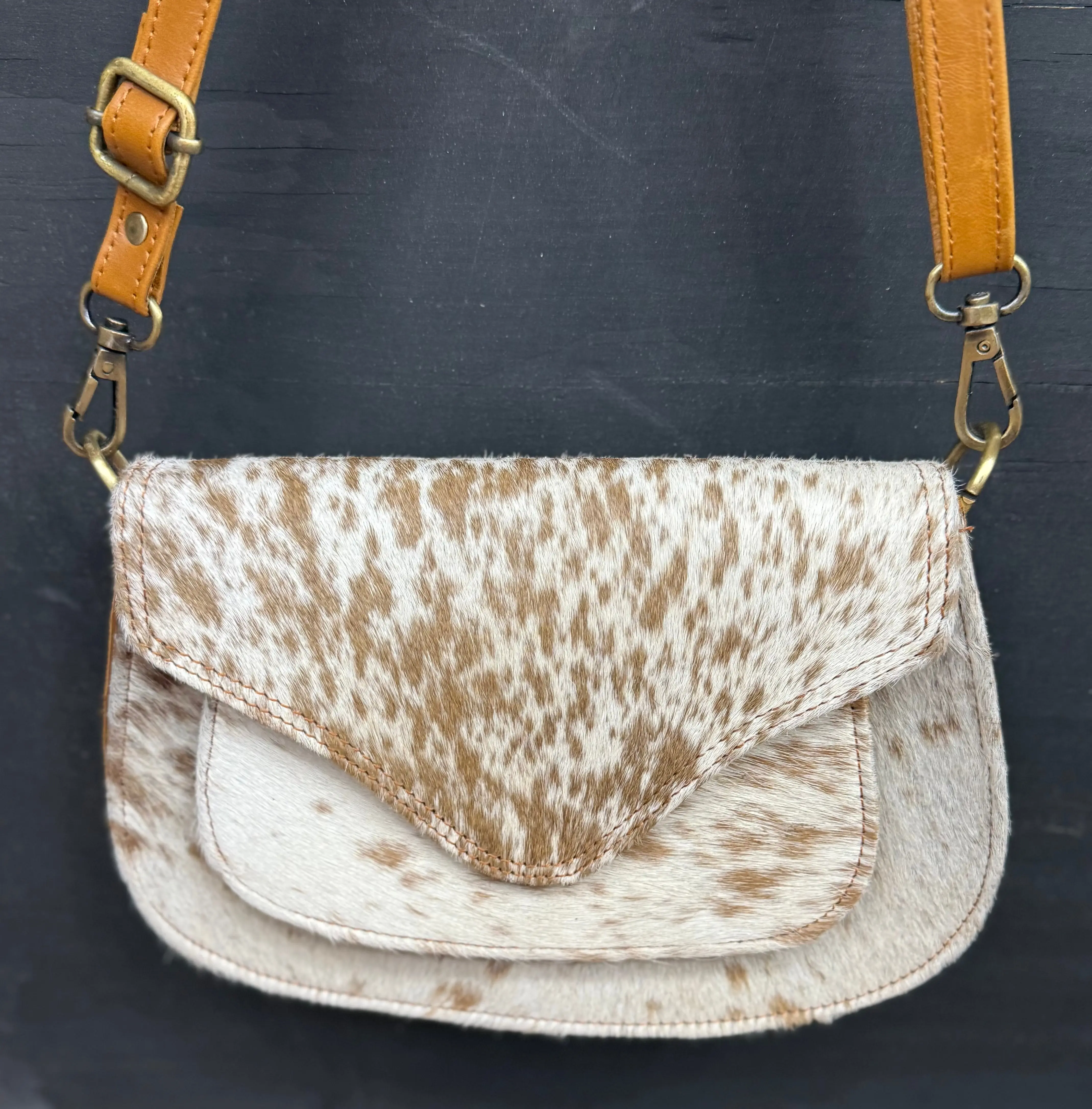 Hide & Seek Hair on Hide Purse