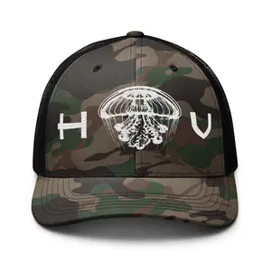 Jellyfish Camouflage Trucker Hat