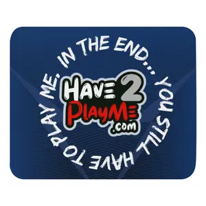 Mouse Pad, logo white