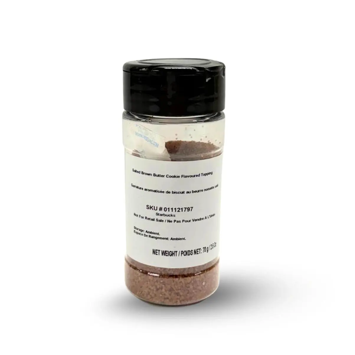 Salted Brown Butter Cookie Topping – Starbucks (70g) – FRESH